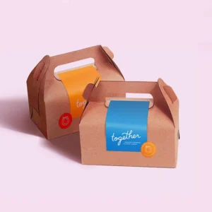 Kraft Paper Gable Box