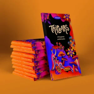 Mushroom Chocolate Bar Packaging