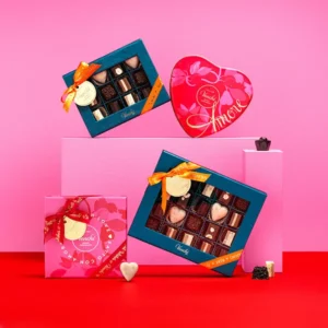 Valentines Chocolate Heart Boxes